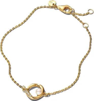 Produktbild von Damenarmreif Pandora 563830C01-18 18 cm Gold