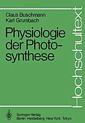 Produktbild von Physiologie der Photosynthese