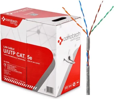 Produktbild von Conotech U/UTP LAN Cat. 5e Netzwerkkabel Meterware