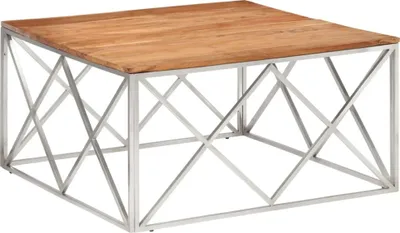 Produktbild von VidaXL 349983, Silber, 1000 mm, 1000 mm, 500 mm, 1,5 cm, 1 Stück(e)