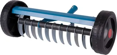 Produktbild von Rasenlüfter Strend Pro R152W, 11 Zähne, Vertikutierer gegen Unkraut, mit Rädern, ohne Stiel
