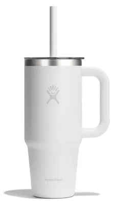 Obrázok produktu pre Cestovný pohár Hydro Flask 710 ml s priehľadným viečkom v odtieni bielej
