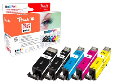 Produktbild von Tinte Spar Pack PI100-152 (kompatibel zu Canon PGI-520, CLI-521 (2934B007))