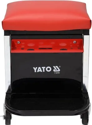 Zdjęcie produktu dla Yato YT-08790, Stal, Czarny, Czerwony, 2 szuf., 150 kg, 4 szt., 470 mm