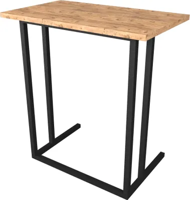 Zdjęcie produktu dla Biurko In And OutdoorMatch Monza - 65,5x60x35,5 - Czarny i dąb - MDF i metal
