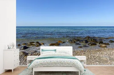 Produktbild von Fotobehang Oostzee Strand Stoffen 450 cm x 300 cm