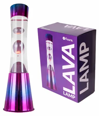 Obrázek produktu pro Fisura retro lávová lampa - metalické barvy