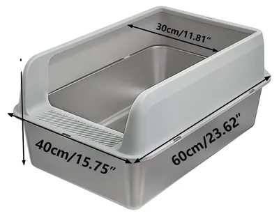 Produktbild von Katzenstreu Box, Hochseitig, Einfach zu Reinigen, S