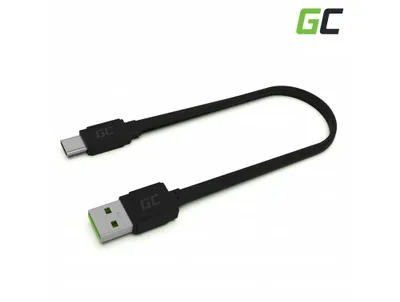 Obrázok produktu pre Green Cell KABGC03 USB kábel 0,25 m USB A USB C čierny