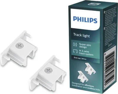 Produktbild von Philips Endkappe 2pk für Schienenleuchten, Weiß