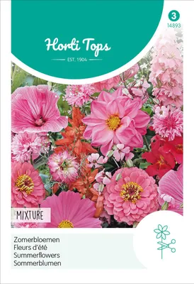 Produktbild von Sommerblumen Mischung Rosa Rot | Blumensamen von Hortitops