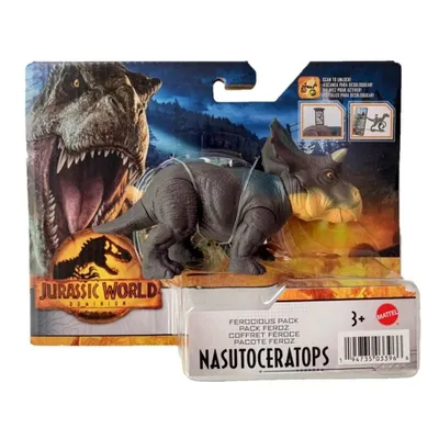 Obrázok produktu pre Mattel Jurský svet Nadvláda Dravá svorka NASUTOCERATOPS