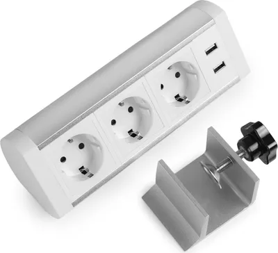 Produktbild von Gniazdo wielokrotne Spacetronik SPS-T35WS V2 Gniazdo natynkowe