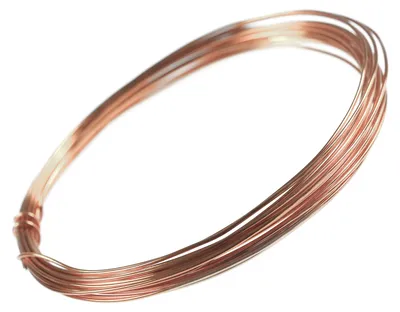 Aluminiumdraht, 1 mm kupferbraun