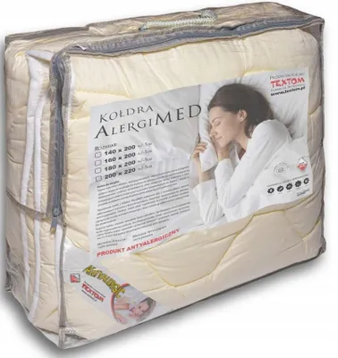 Produktbild von Textom AlergiMed Bettdecke 180x200 Ganzjährig Antiallergisch Weich