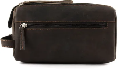 Produktbild von GreenLand Nature Leder Kulturbeutel Westcoast Washbag Brown braun