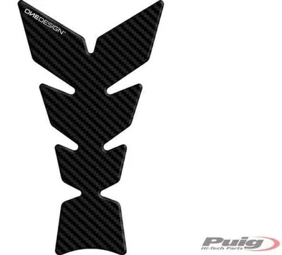 Image de PUIG 8432C Protecteur de réservoir souple adaptable sur HONDA NT650V DEAUVILLE look carbone