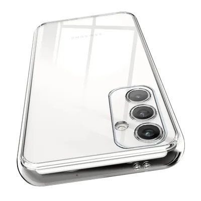 Produktbild von Für Samsung Galaxy S24 FE - Silikon Transparent Hülle TPU Handy Kamera Schutz Hülle Case Backcover