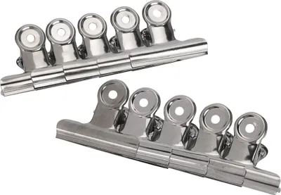 Produktbild von 10pcs Bildclip Edelstahlkunstzubehör für Zeichenbrett -Bill -Dokument Schreibweise