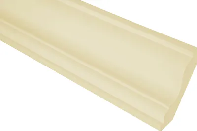 Produktbild von GRAND DECOR Stuckleisten Decke modern, PolyurethanHartschaum & Flexibel - 2m Deckenleisten glatt Abschlussleiste Stuckprofil Dekorleisten (30 Meter P805 flexi)