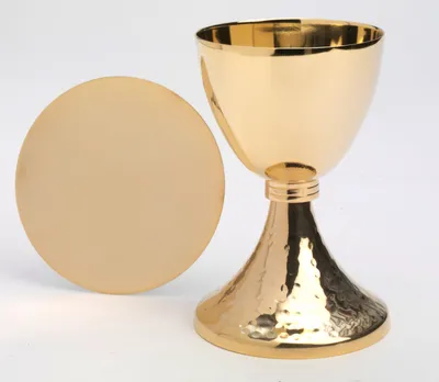 Produktbild von Kelch mit Patene vergoldet (Höhe 19,5 cm)