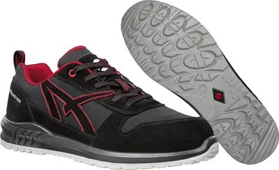 Produktbild von Albatros  Berufsschuh CLIFTON ST LOW O2 ESD SRC 649020 schwarz/rot