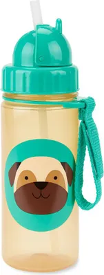 Obrázek produktu pro SKIP HOP Zoo Hrnek s brčkem PP bez PVC a BPA Mopslík 12m+