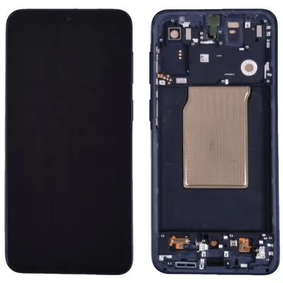 Produktbild von Samsung, Service Pack Display mit Rahmen Samsung Galaxy A57 5G Nachtblau, Nachtblau