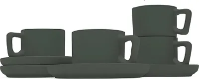 Bicchieri cappuccino in vetro a doppia parete, 270 ml, set di 2 DLSC311 | De'Longhi IT
