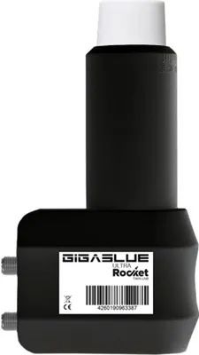 Produktbild von Gigablue Rocket Twin LNB für bis zu zwei Teilnehmer