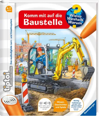 Image de Livre Ravensburger tiptoi® Wieso ? Pourquoi ? Pourquoi ? Vol. 15, Viens sur le chantier