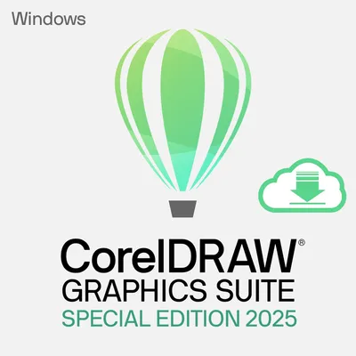 Produktbild von CorelDRAW Graphics Suite Special Edition 2025 / Dauerlizenz / Lizenz per E-Mail