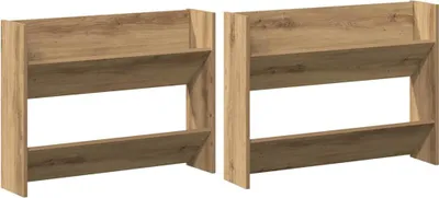 Produktbild von Schuhschrank 2 pcs Artisan-Eiche 81 x 18 x 60 cm Holzwerkstoff