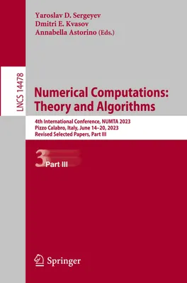 Produktbild von Numerical Computations: Theory and Algorithms