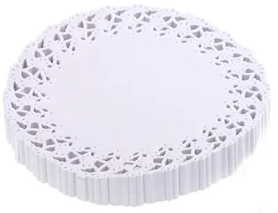 Produktbild von Tortenspitzen rund 20 cm 250 Stück weiss