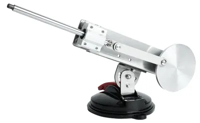 Immagine prodotto di Miniattu attuatore lineare telescopico - DC 24 V - corsa di 65 mm - velocità regolabile da 30 a 300 giri/min - piastra in alluminio da 80 mm - centralina di controllo - versione B