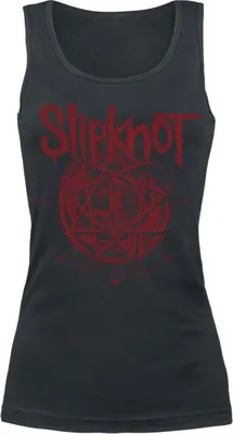 Produktbild von Slipknot Top Damen Star Symbol schwarz XL