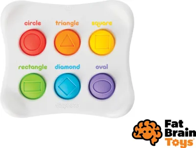 Zdjęcie produktu dla Fat Brain Toy Co. Dimpl Duo, 1 lat(a), Wielobarwny