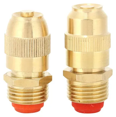 Immagine prodotto di 2 pezzi, raccordo G1/2, filettatura esterna, DN15, in rame, ugello per irrigazione del prato, nebulizzazione, raffreddamento, irrigazione