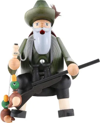 Produktbild von Kantenhocker Förster (15cm) Räuchermann von KWO