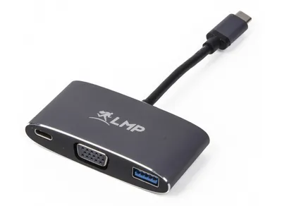 Obrázek produktu pro LMP USB-C multiport adapter VGA & USB, 1920 x 1200 px
