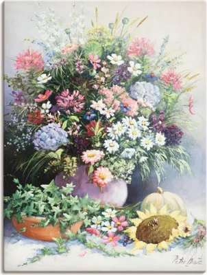 Produktbild von ARTland Leinwandbild Jahreszeiten Wärme Größe: 30x40 cm
