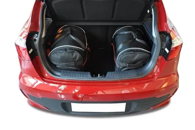 Produktbild von Kia Rio Hatchback 2011-2016 Kofferraumtaschen Set 3 Stk