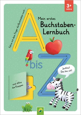 Produktbild von Mein erstes Buchstaben-Lernbuch mit Spurrillen und Klappen