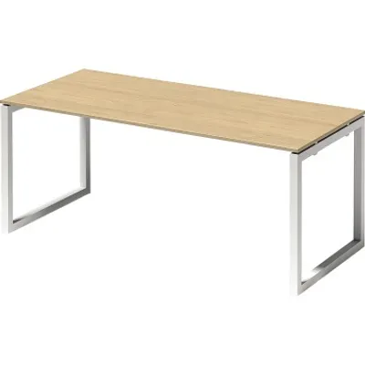 Produktbild von BISLEY Schreibtisch Cito Maße: 180 x 74 x 80 cm (B x H x T) 3-Schicht-Spanplatte, melaminharz Farbe der Tischplatte: ahorn