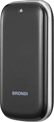 Obrázek produktu pro Mobilní telefon Brondi Stone+ Basic clamshell Dual SIM 2,4" černý