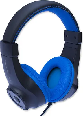 Image de INF Casque filaire avec prise jack 3,5 mm Bleu