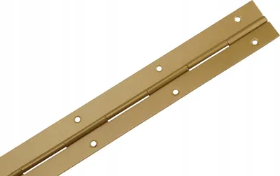 Produktbild von Scharnier FEINZ Bandscharnier - 100 cm - Gold - Hochwertig - Langlebig - Flexibel