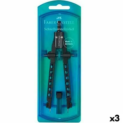 Produktbild von Kompass Faber-Castell Blau 3 Stück