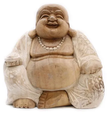 Produktbild von Buda Feliz - Weiß, 30 cm